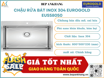 Chậu rửa bát chống xướt Eurogold EUS58050